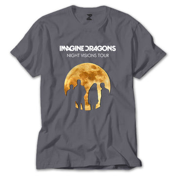 Imagine Dragons Moon Renkli Tişört