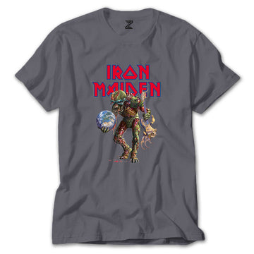 Iron Maiden Monster Guitarist Renkli Tişört