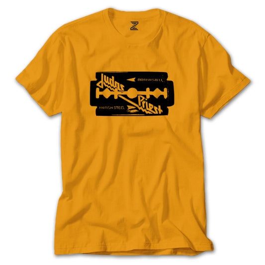 Judas Priest Black Steel Renkli Tişört