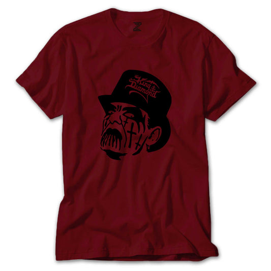 King Diamond Face Renkli Tişört