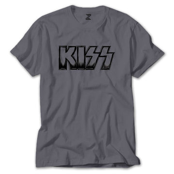 Kiss Metalic Logo Renkli Tişört