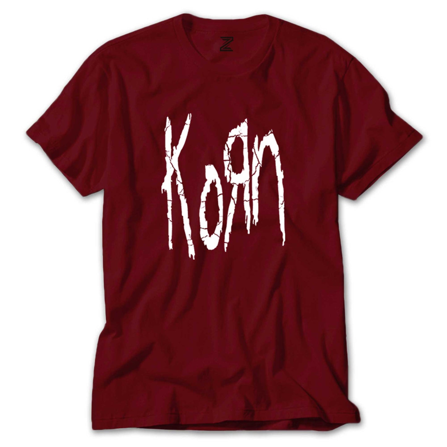 Korn Logo Renkli Tişört