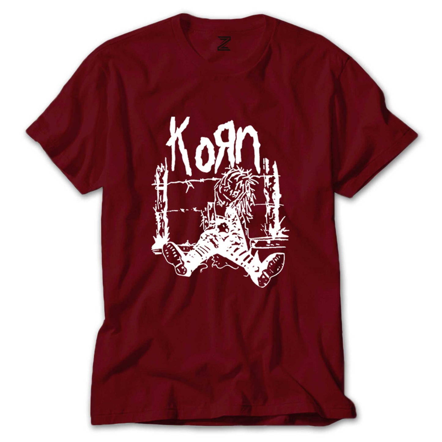 Korn Tired Scarecrow Renkli Tişört