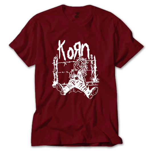Korn Tired Scarecrow Renkli Tişört