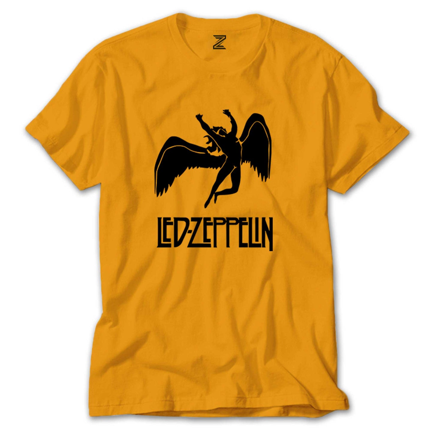 Led Zeppelin Black Angel Renkli Tişört