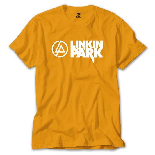 Linkin Park Logo and Text Renkli Tişört