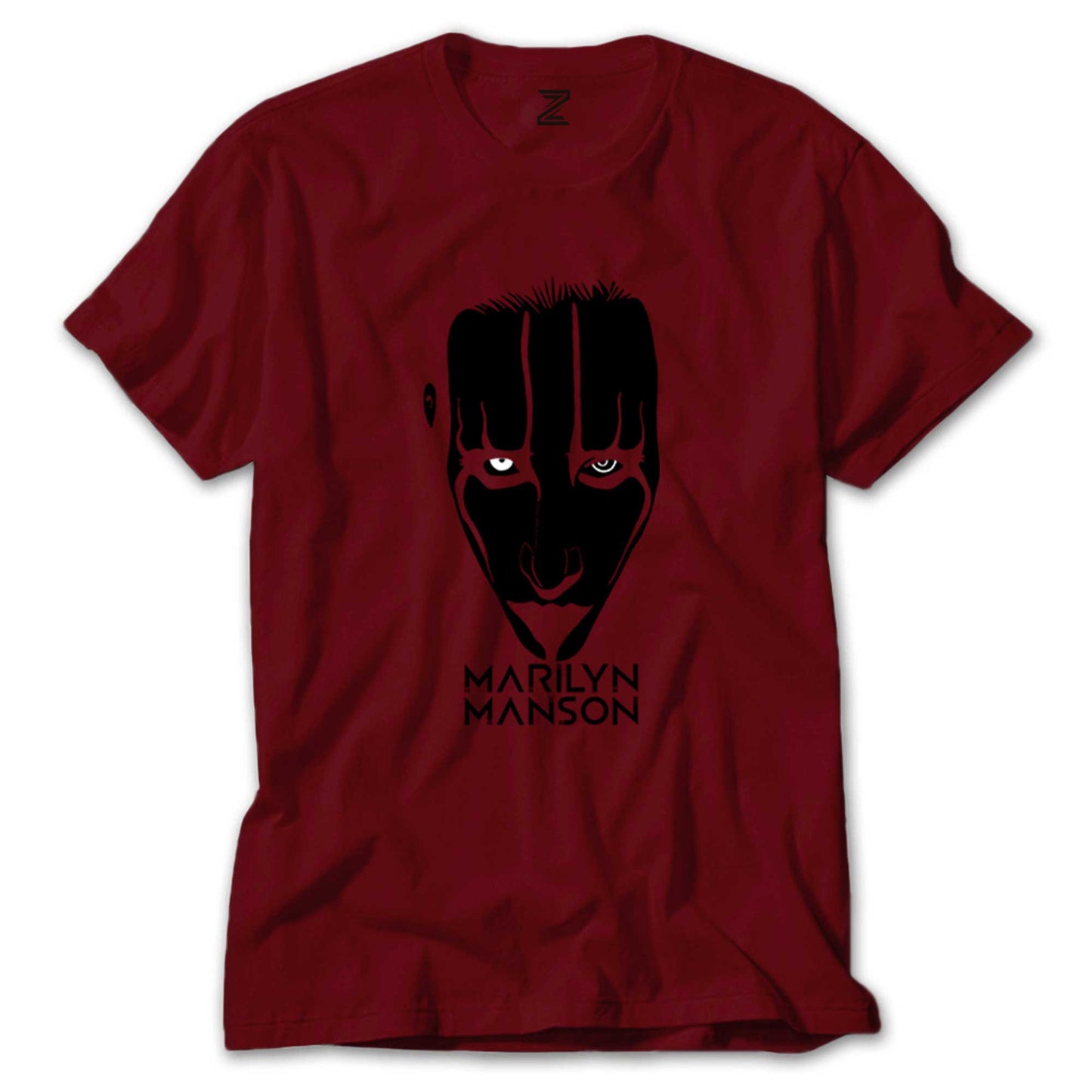 Marilyn Manson Head Renkli Tişört