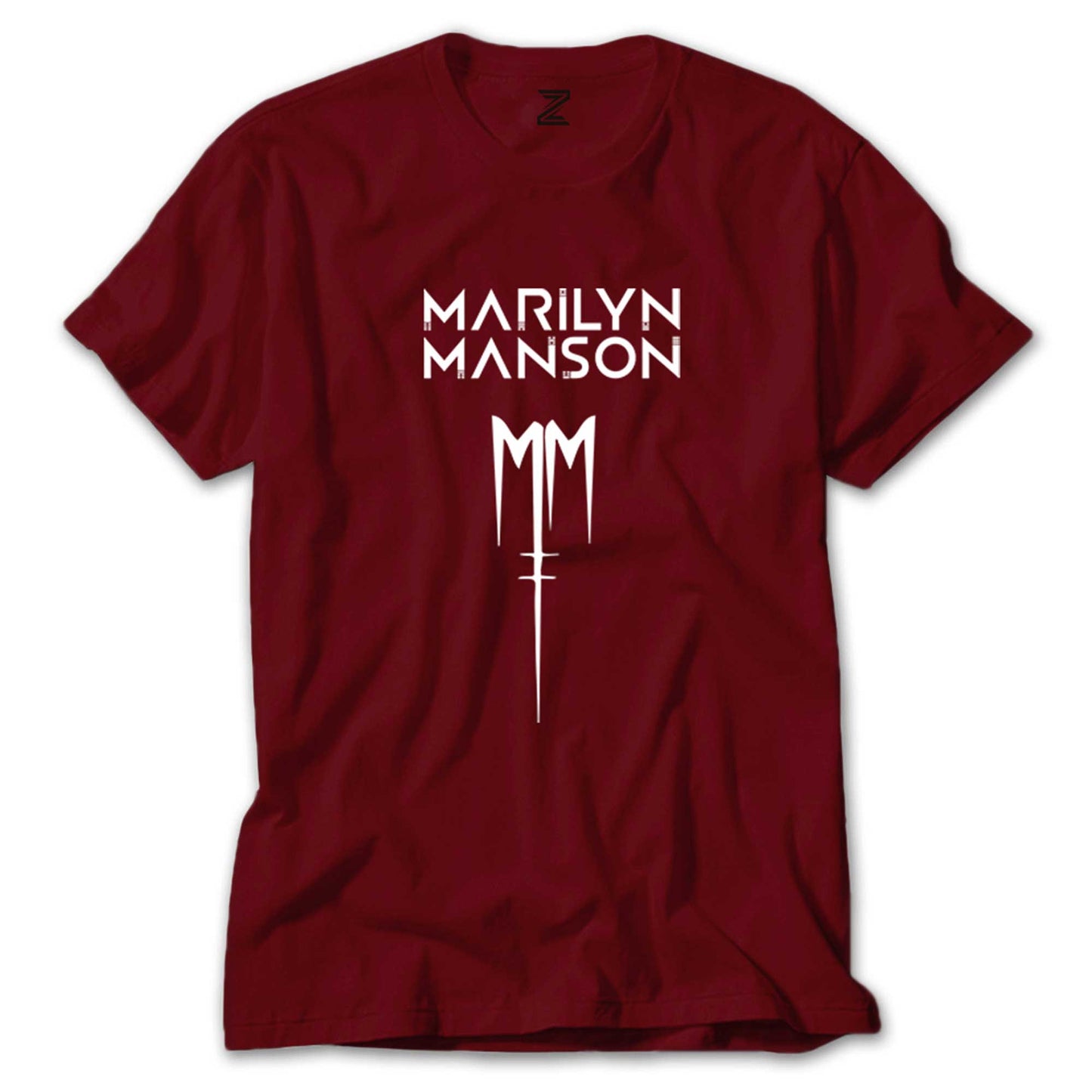 Marilyn Manson Logo Renkli Tişört
