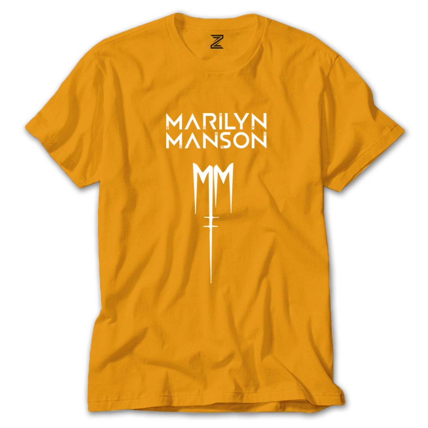 Marilyn Manson Logo Renkli Tişört