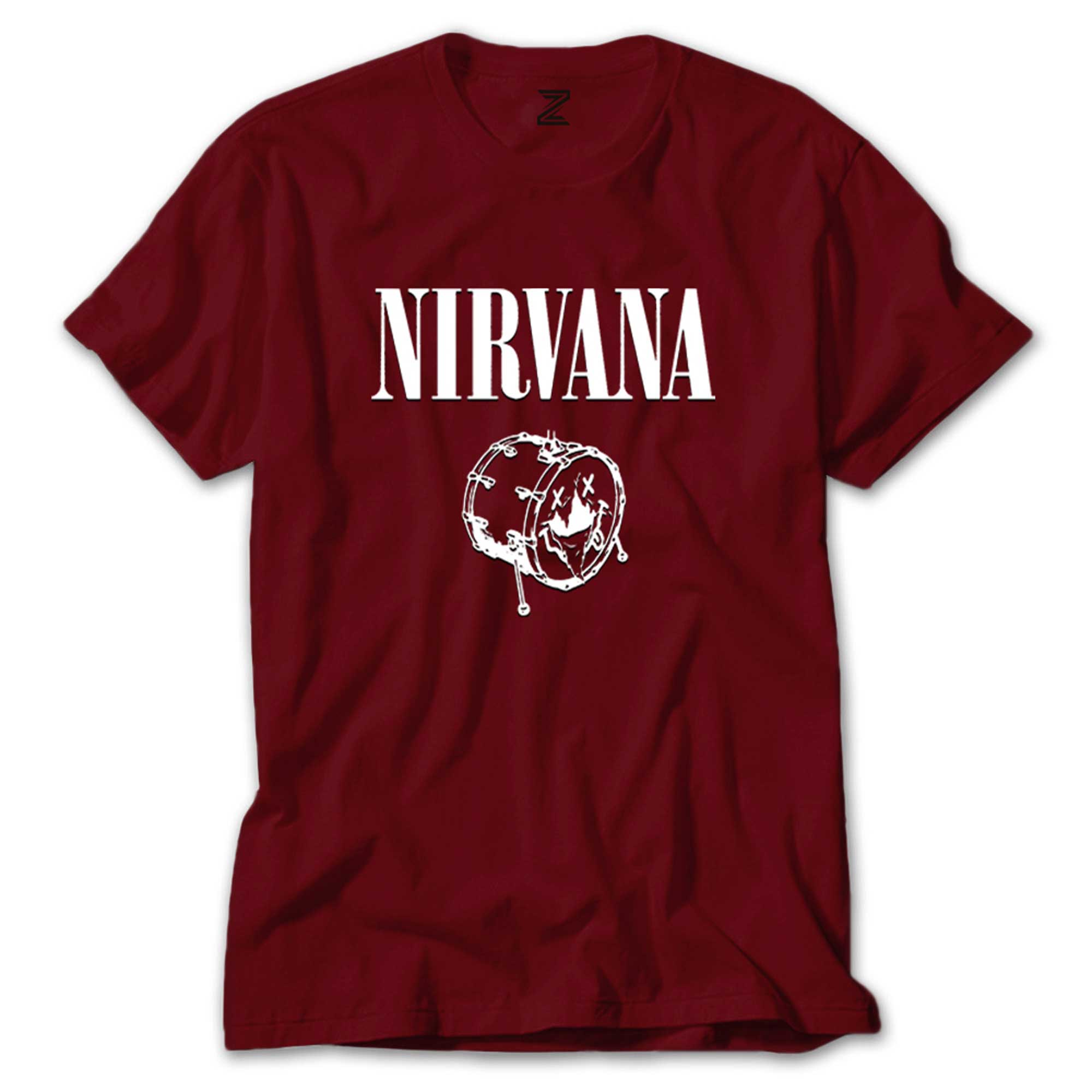 Nirvana Logo Classic Renkli Tişört