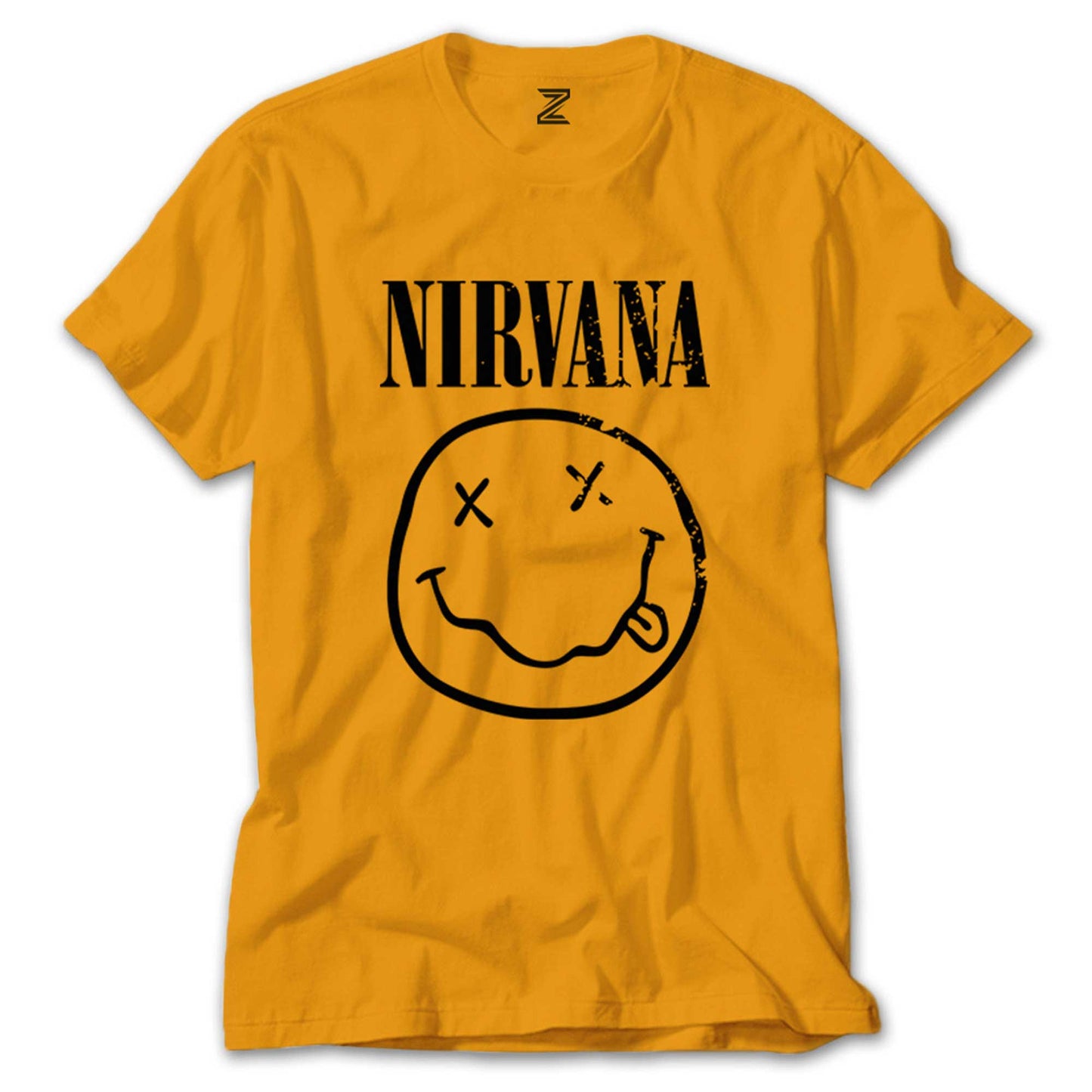 Nirvana Smiley Face Renkli Tişört