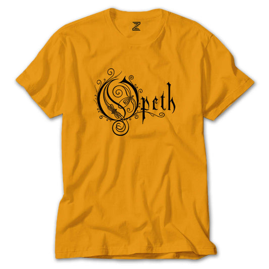 Opeth Logo Classic 2 Renkli Tişört
