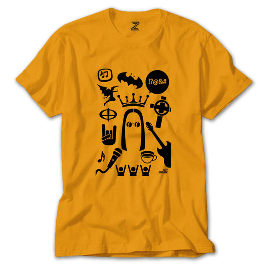 Ozzy Osbourne Mixed Renkli Tişört