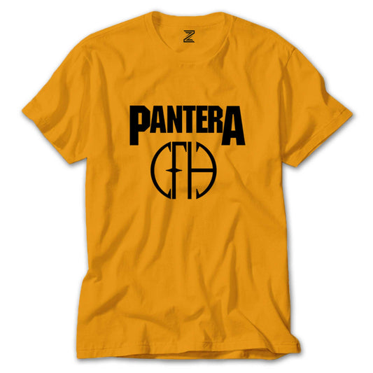 Pantera Logo and Figure Renkli Tişört