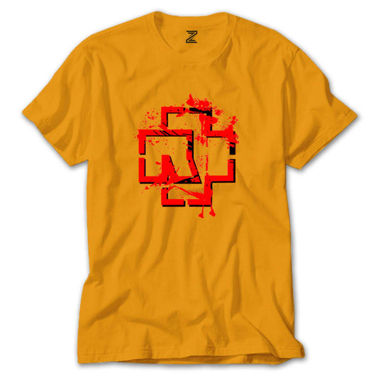 Rammstein Logo 4 Renkli Tişört