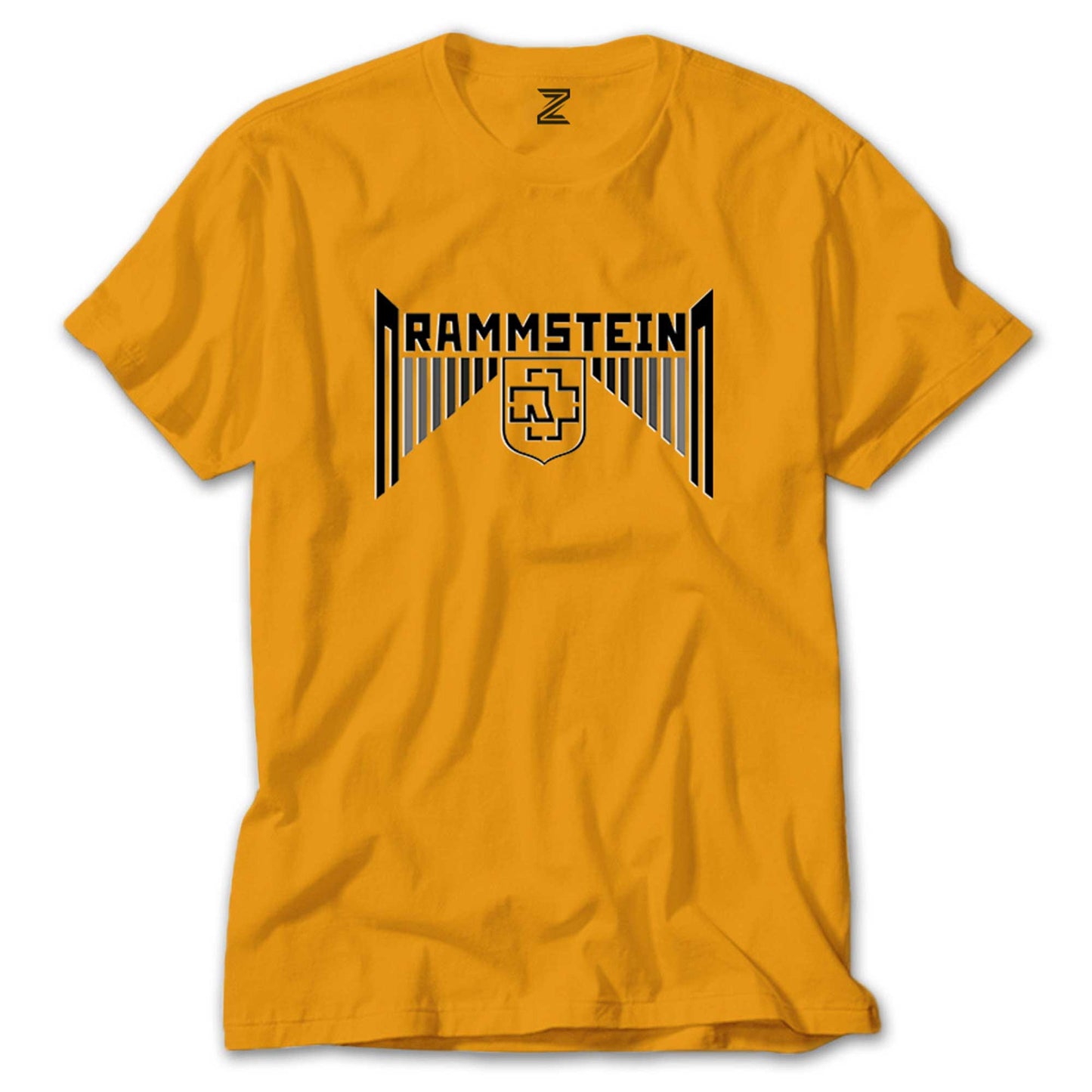 İndirimli Rammstein Wall Sarı Tişört