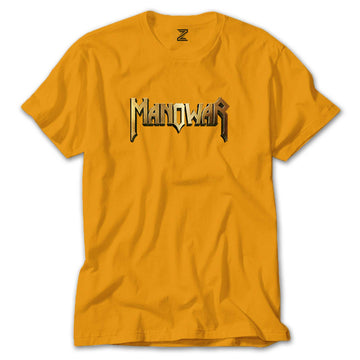 Manowar Gold Renkli Tişört