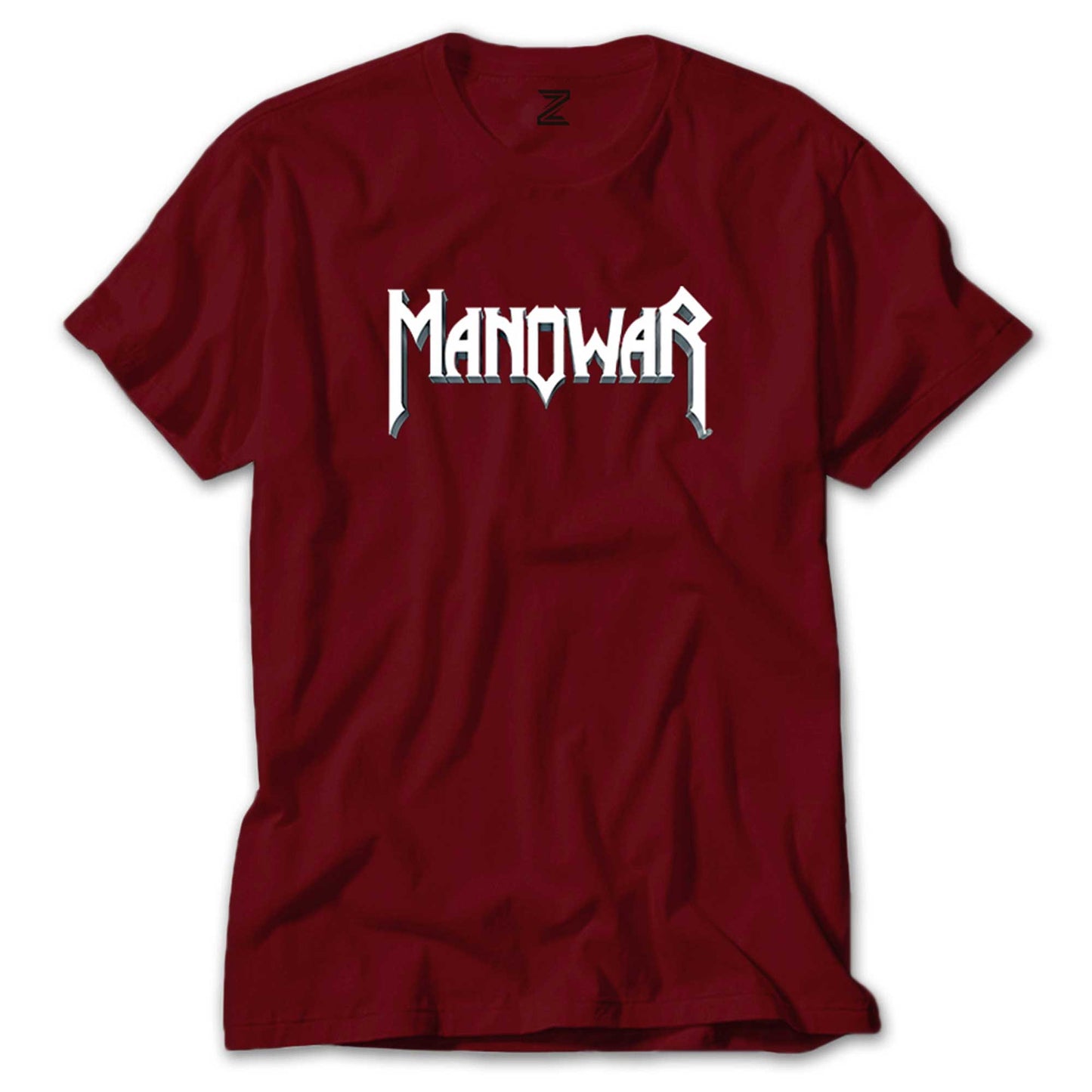 Manowar Logo Classic 2 Renkli Tişört