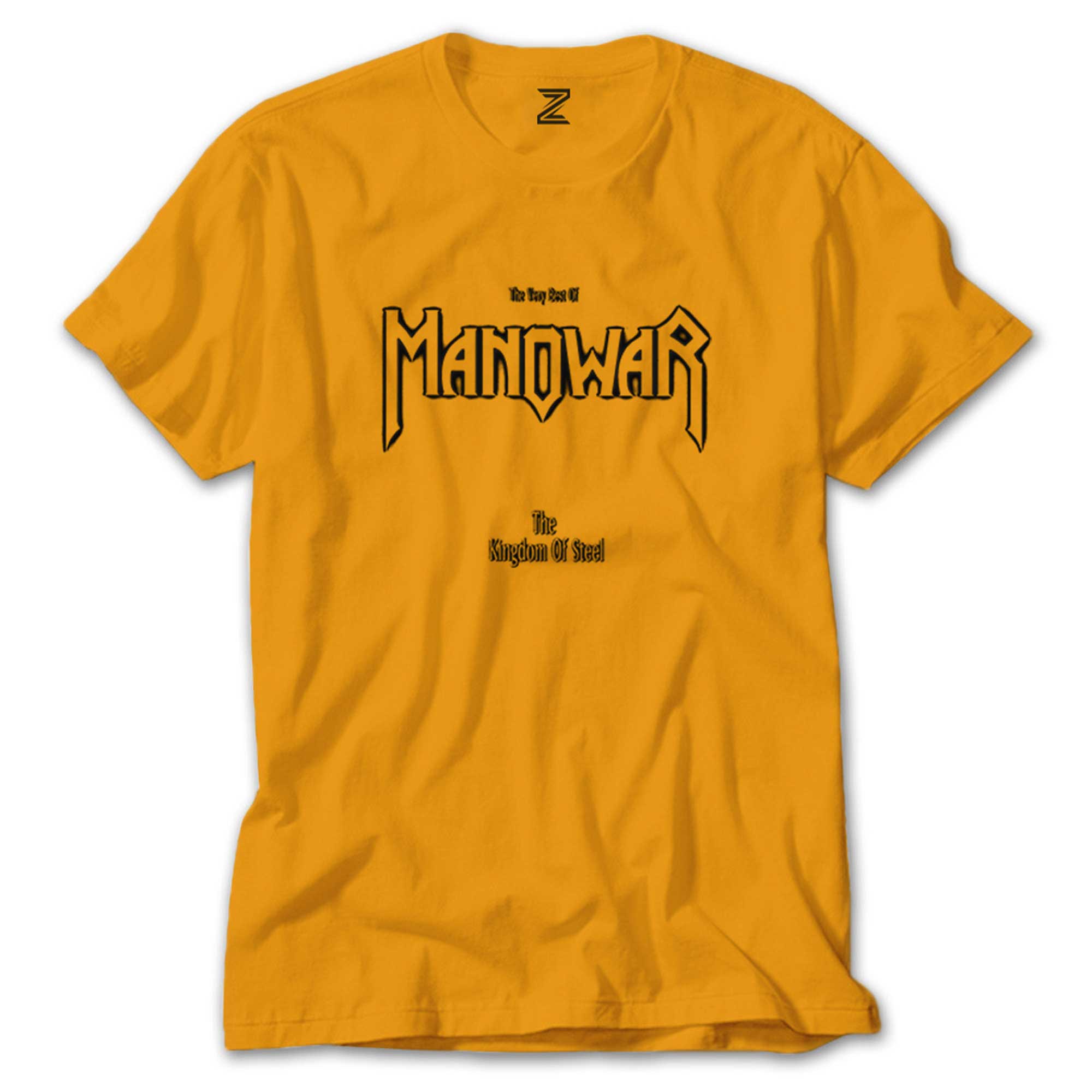 Manowar The Kingdom Of Steel Renkli Tişört
