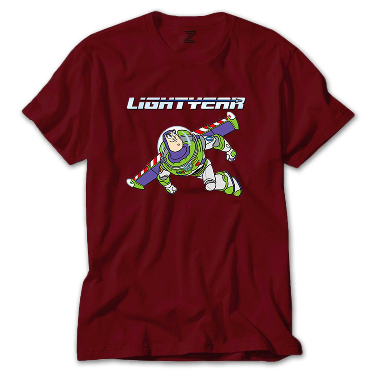 Buzz Lightyear Flying renkli tişört