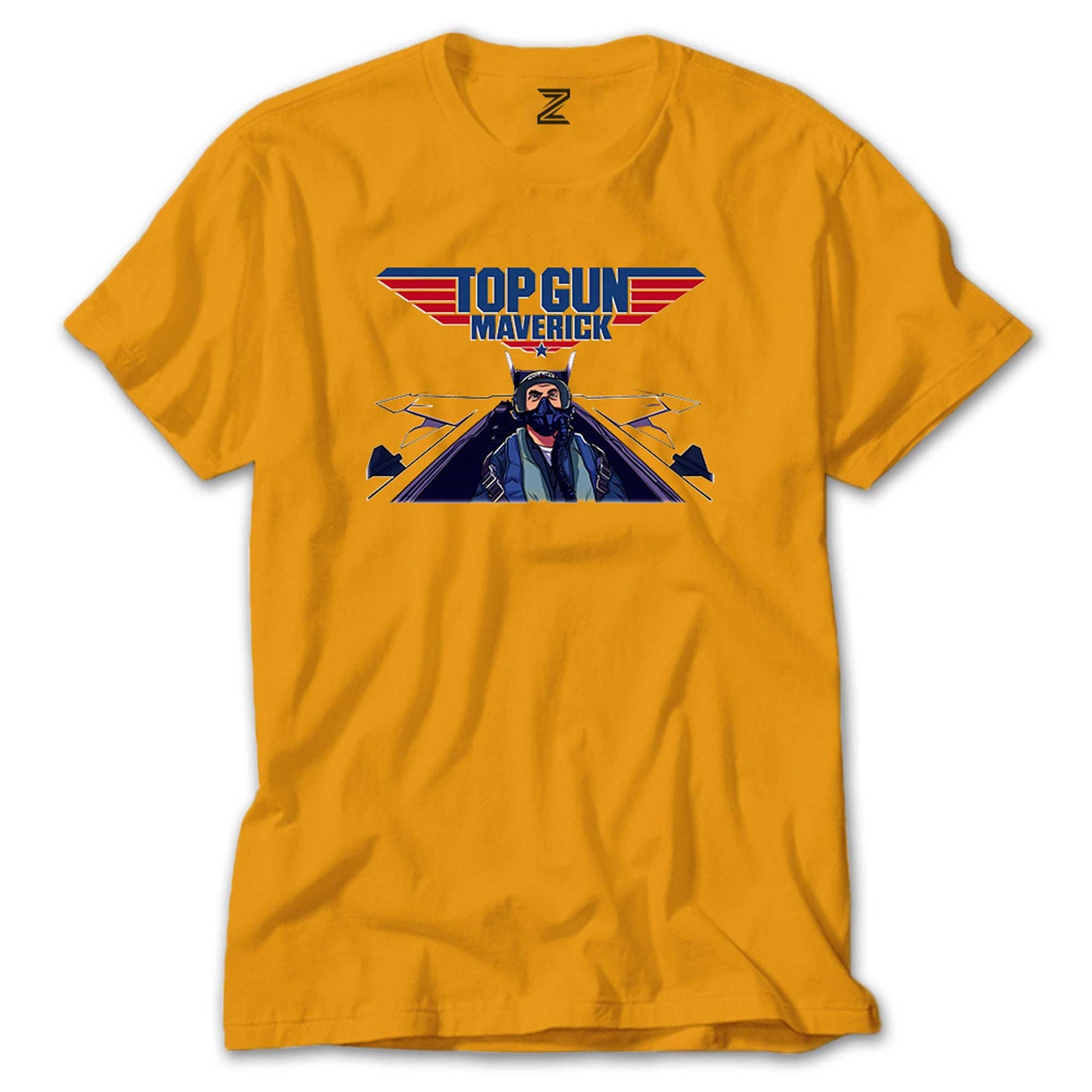 Top Gun Fly Renkli Tişört