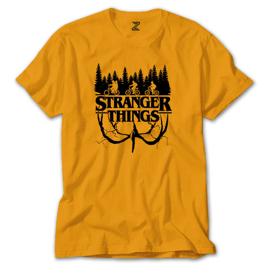 Stranger Things Root Renkli Tişört