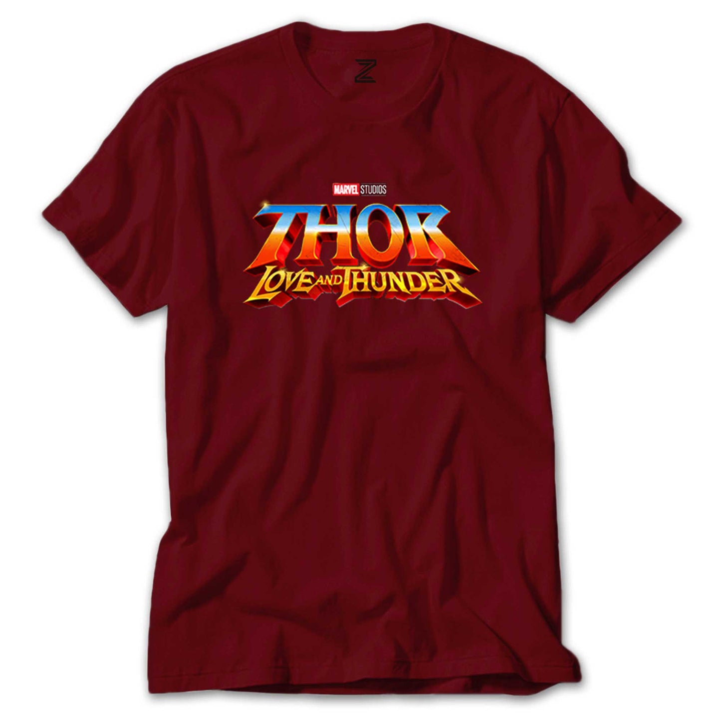 Thor Love And Thunder Logo Renkli Tişört