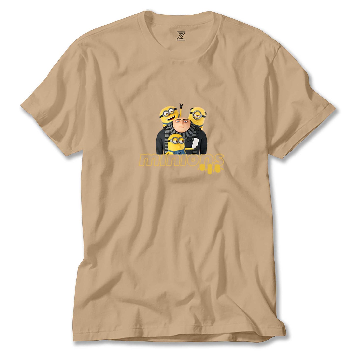 Minions And Gru Selfie Renkli Tişört