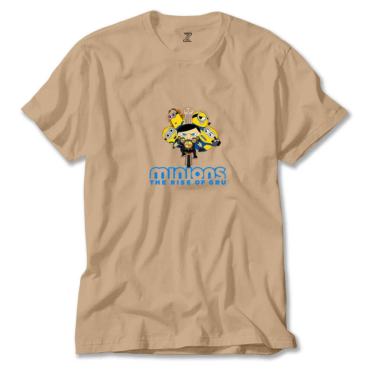 Minions Ride Bikes Renkli Tişört