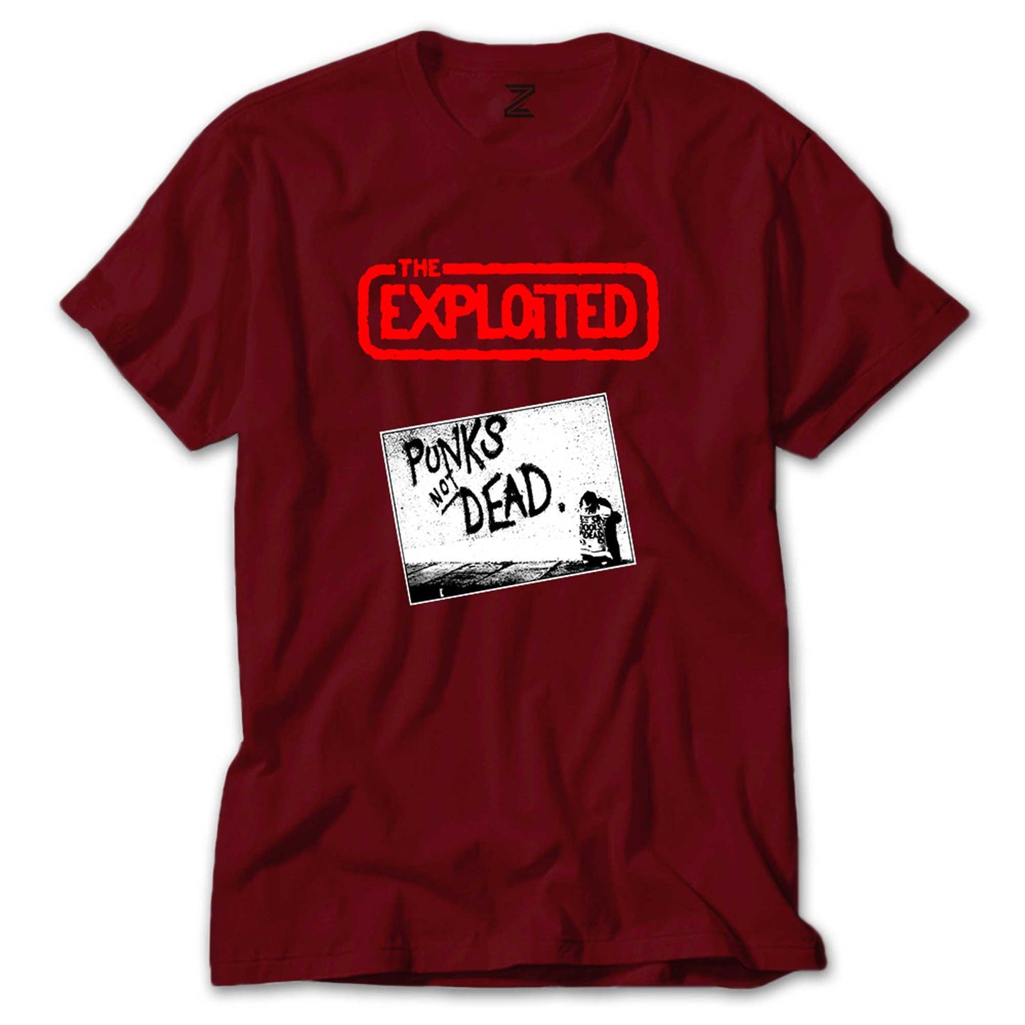 The Exploited Punks Not Dead Renkli Tişört