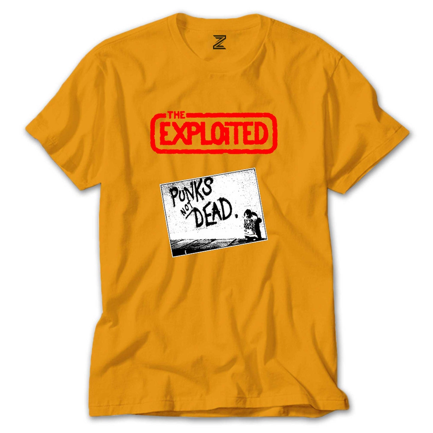 The Exploited Punks Not Dead Renkli Tişört