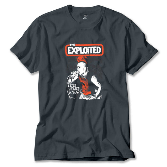 The Exploited on Stage Renkli Tişört