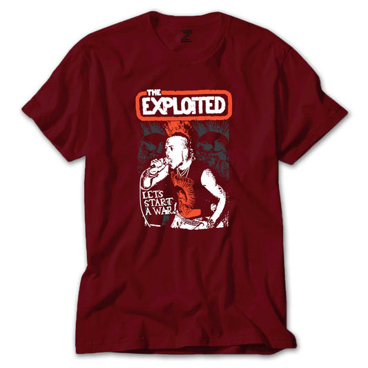 The Exploited on Stage Renkli Tişört