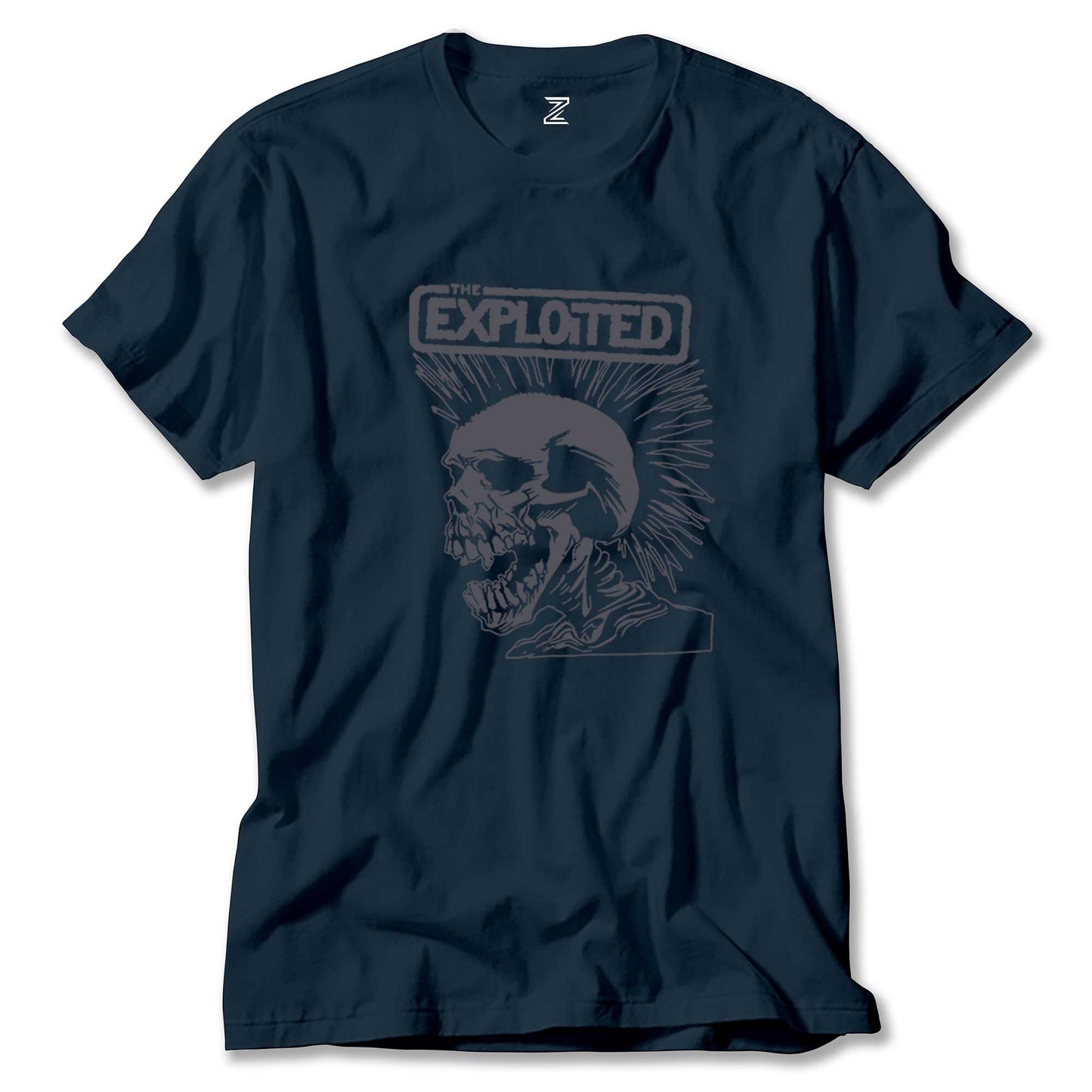 The Exploited Skull Renkli Tişört