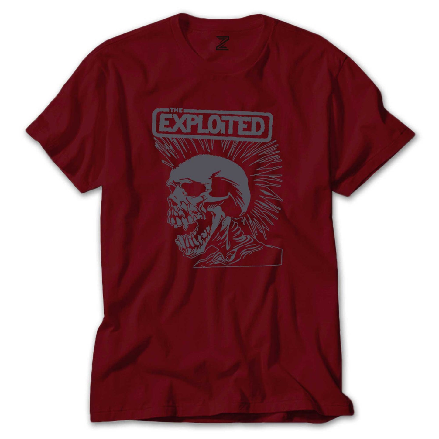 The Exploited Skull Renkli Tişört