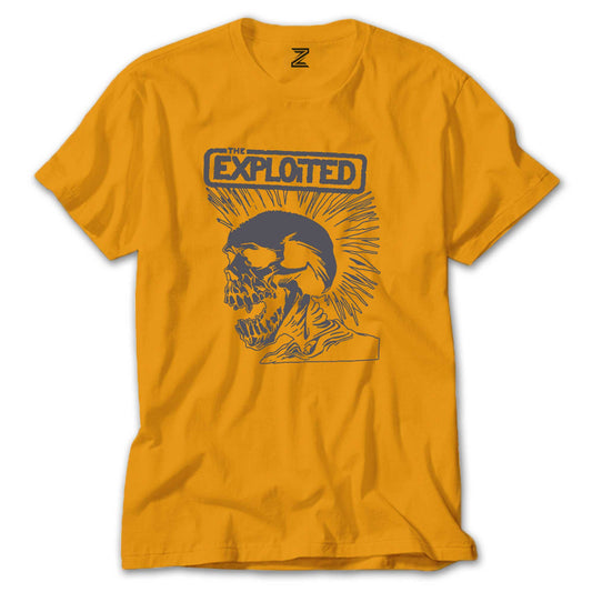 The Exploited Skull Renkli Tişört