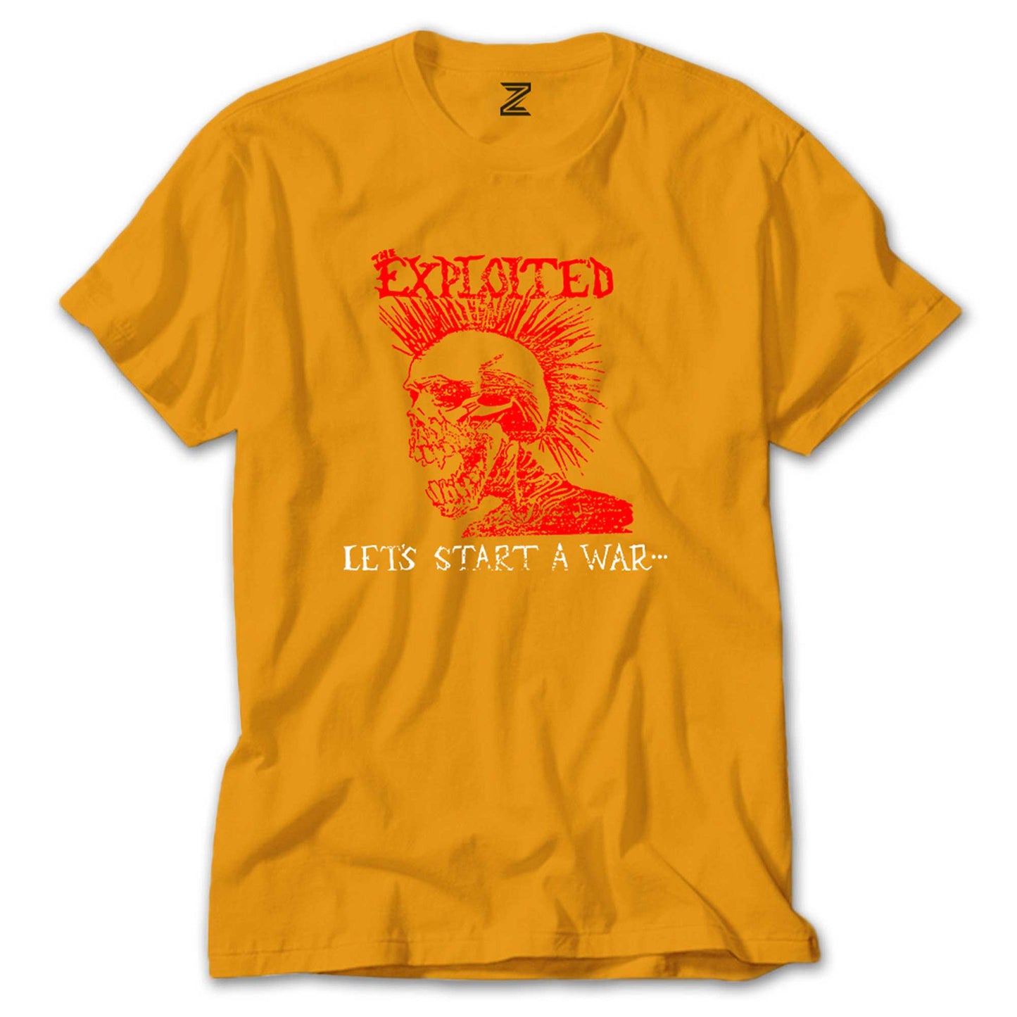 The Exploited Let's Start a War Renkli Tişört