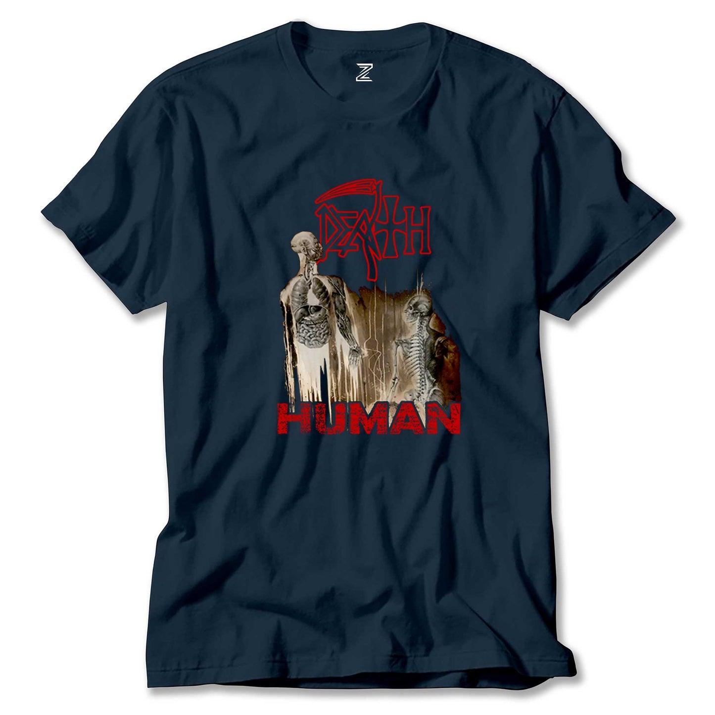 Death Human Renkli Tişört