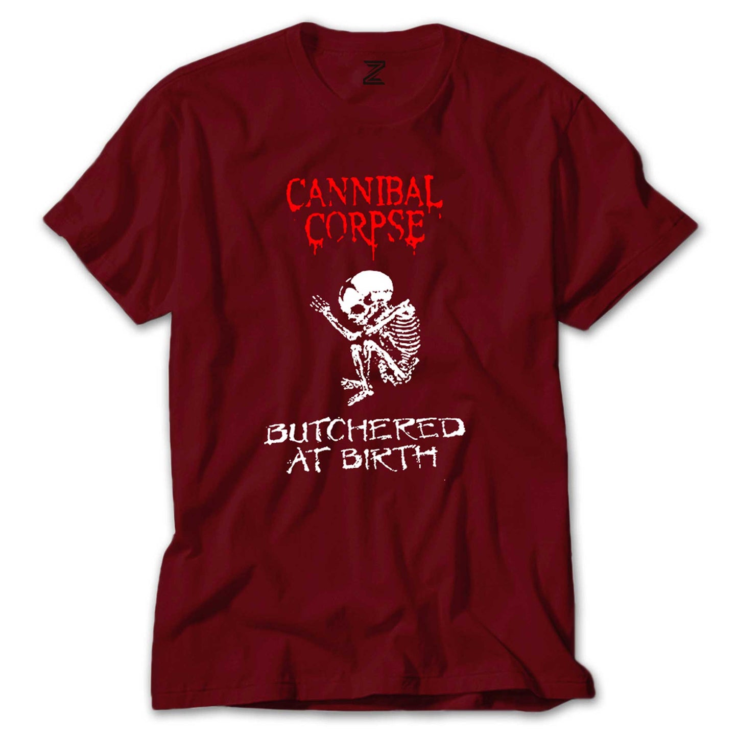 Cannibal Corpse Butchered At Birth Renkli Tişört