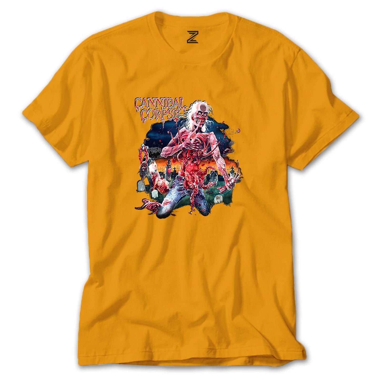 Cannibal Corpse Skull Renkli Tişört