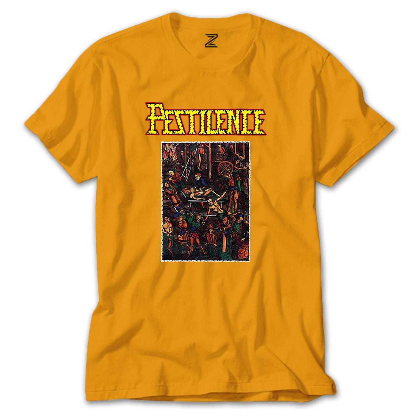 Pestilence Malleus Maleficarum Renkli Tişört