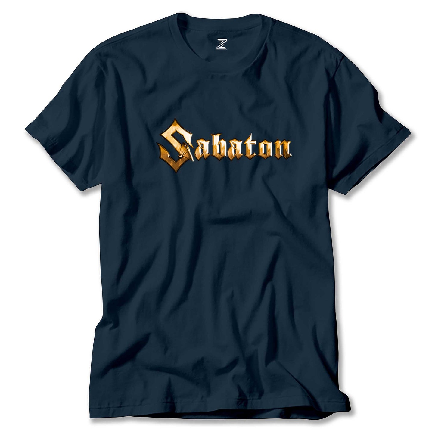 Sabaton Logo Gold Renkli Tişört