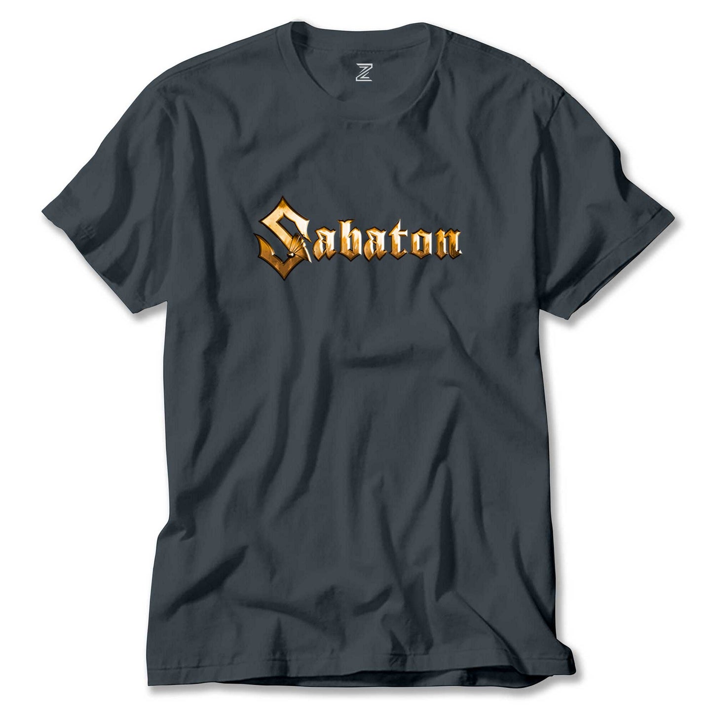 Sabaton Logo Gold Renkli Tişört