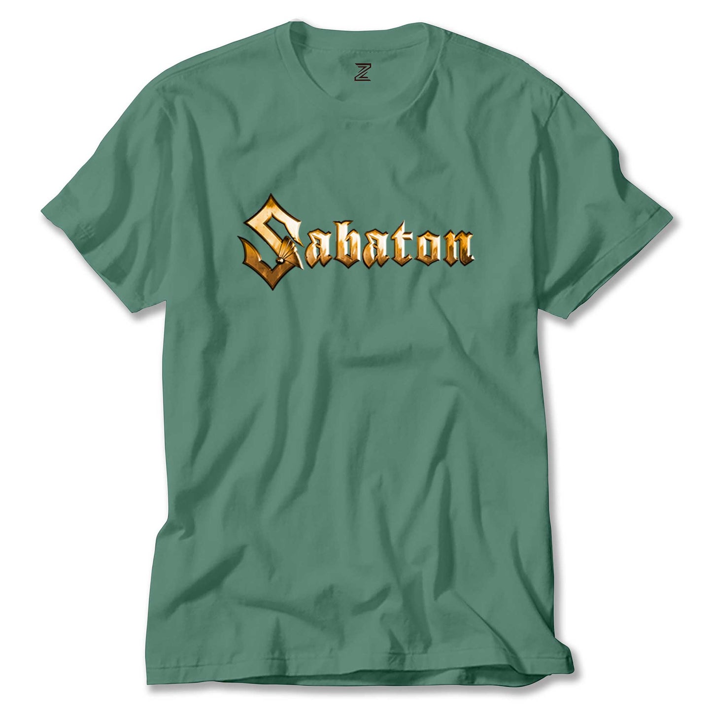 Sabaton Logo Gold Renkli Tişört
