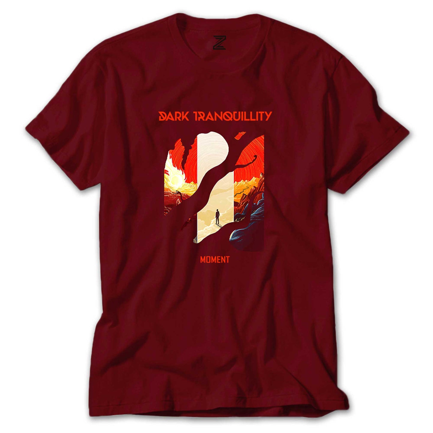 İndirimli Dark Tranquillity Moment Kırmızı Tişört