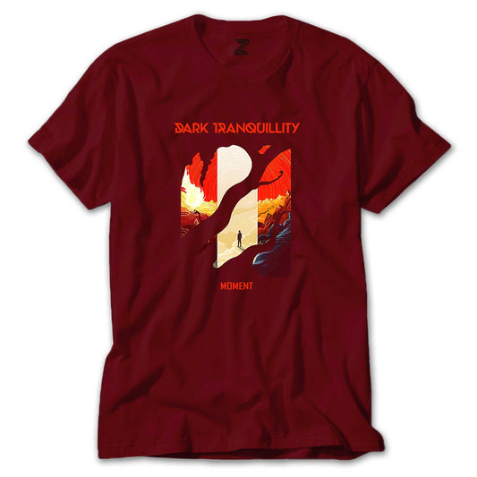 İndirimli Dark Tranquillity Moment Kırmızı Tişört