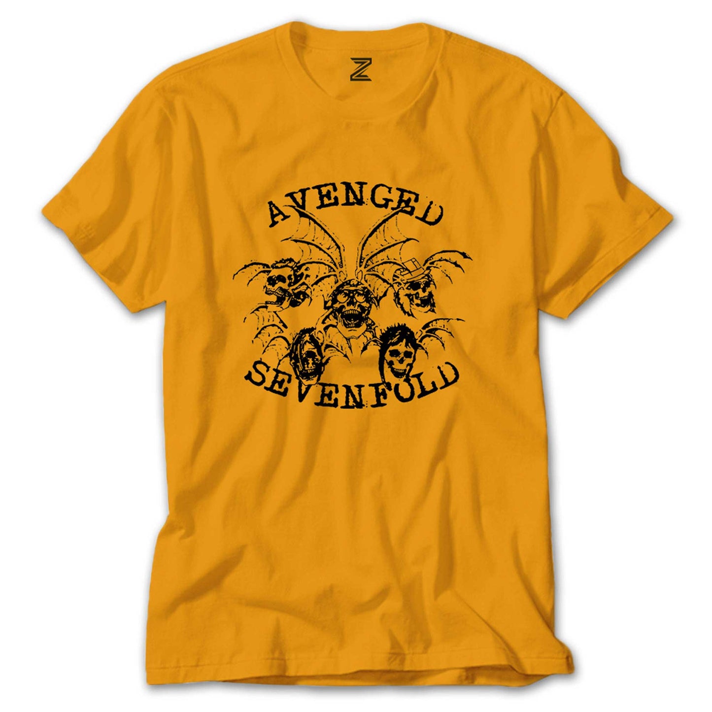 Avenged Sevenfold Smile Skulls Renkli Tişört