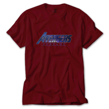 Avengers End Game Logo 3 Renkli Tişört