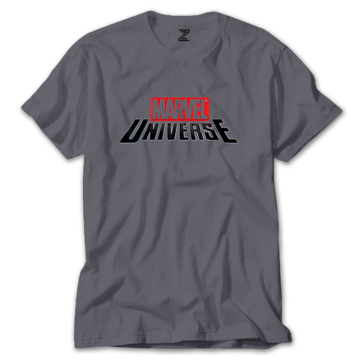 Marvel Universe Logo Renkli Tişört