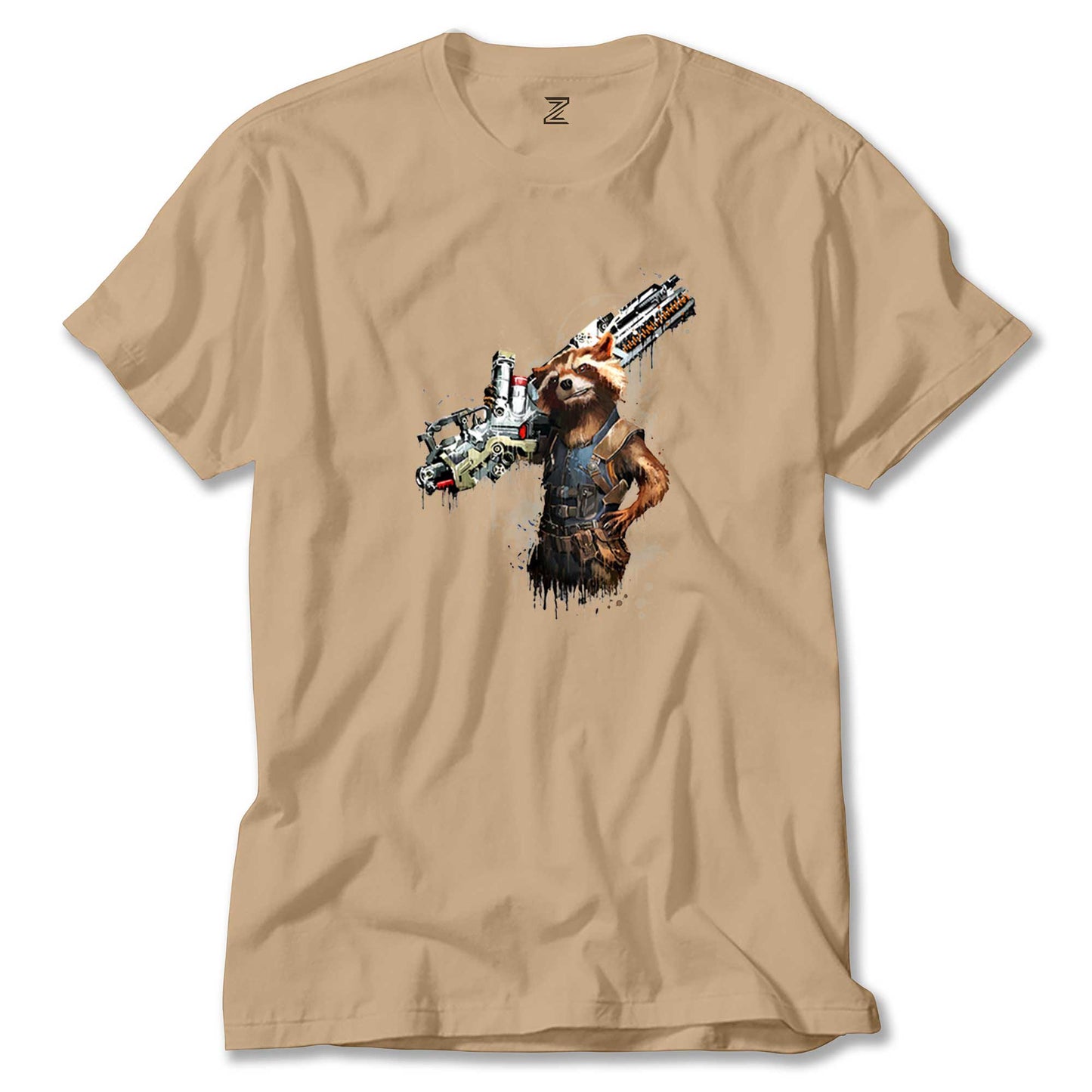 Rocket Raccoon Body Renkli Tişört